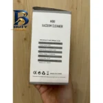 جارو شارژی دستی مدل M۳۳ با باتری ۵۰۰ میلی آمپر ساعت، شارژ از طریق پورت USB، توان موتور ۳.۵ وات، سری قابل تعویض و ظرفیت مناسب برای تمیز کردن سطوح کوچک خودرو اصل