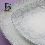 سرویس غذاخوری ۲۷ پارچه چینی زرین ایران مدل ادلین درجه عالی