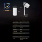 ویدئو پروژکتور مدل TS-۷ با رزولوشن ۱۲۸۰x۷۲۰|HD اصل
