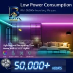 ریسه ال ای دی مدل As plus RGB۴۴ key طول ۵ متر اصل