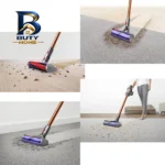 جارو شارژی عصایی دایسون مدل V۱۰ Absolute با باتری لیتیوم یونی، فیلتر HEPA و ۲ سری نظافتی Motorbar Soft roller اصل