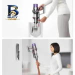 جارو شارژی عصایی دایسون مدل V۱۰ Absolute با باتری لیتیوم یونی، فیلتر HEPA و ۲ سری نظافتی Motorbar Soft roller اصل