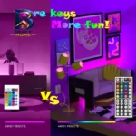 ریسه ال ای دی مدل As plus RGB۴۴ key طول ۵ متر اصل