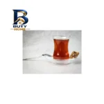 استکان نعلبکی پاشاباغچه سری آسکادار کد 97177 بسته ۶ عددی