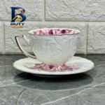 سرویس چای خوری ۱۲ پارچه ۶ نفره مدل dantella f شاهین