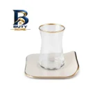 سرویس چای خوری ۱۲ پارچه کاراجا مدل Krem Retro