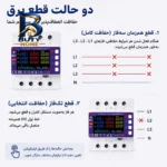 محافظ ولتاژ جریان آر ام شیبی مدل RMGF۲L-۱۰۰A اصل