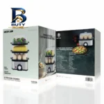 بخارپز ۰.۵ لیتری گرین لاین مدل GN۳TREGGCK اصل