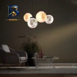 چراغ آویز مدل کره ماه با کد 30