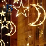 لوستر مدل چراغ آویز چوبی کد L۱۷ اصل