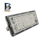 پروژکتور 50 وات نوراک مدل RGB ریموات دار چند رنگ