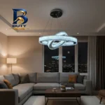 لوستر مدل دو حلقه مدرن اصل