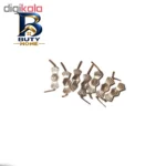 گیره لوستر طرح پاپیون مدل nik کد 9821 بسته ۲۰۰ عددی