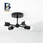 چراغ سقفی چهار شعله مدل مدرن کد S۱۲ اصل