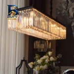 کریستال لوستر مدل خطی کد 12cm بسته 60 عددی