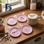 شابلون قهوه تاپ استار کد 101 مجموعه ۴ عددی