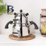 ست کتری و قوری ریور کد DH۲۱۶۱ گنجایش ۳ لیتر گنجایش ۱ لیتر اصل