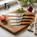 ست چاقو آشپزخانه ۴ پارچه مروارید زنجان کد ۴۴۶
