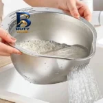 آبکش و آبگیر مدل برنج شوی استیل کد HS۱۳ اصل