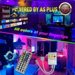 ریسه ال ای دی مدل As plus RGB۴۴ key طول ۵ متر اصل