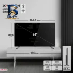 تلویزیون ۶۵ اینچ ال ای دی هوشمند ایکس ویژن مدل ۶۵XCU۷۷۵ اصل