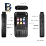 ضبط کننده دیجیتالی صدا آیریور مدل VR۷۸ ظرفیت داخلی ۶۴ گیگابایت اصل