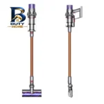 جارو شارژی عصایی دایسون مدل V۱۰ Absolute با باتری لیتیوم یونی، فیلتر HEPA و ۲ سری نظافتی Motorbar Soft roller اصل