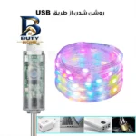 ریسه ال ای دی مدل RGB رنگی طول 10 متر