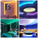 ریسه ال ای دی RGB-remote با طول ۵ متر