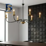 لوستر 6 شعله شاهان تک مدل ASA..B.G