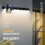 چراغ دیواری خورشیدی مدل MY-۸۵۰۸۰-۸ RGB اصل