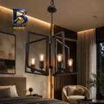 لوستر 6 شعله شاهان تک مدل 6.PLH