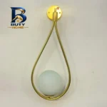 دیوارکوب نورهام مدل مولکولی سرشک با طراحی خاص