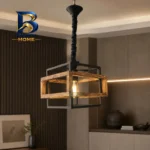 لوستر ۱ شعله شاهان تک مدل wood.۱۸ اصل