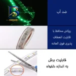ریسه ال ای دی مدل RG۰۸ طول ۵ متر اصل