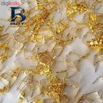 گیره لوستر طرح پاپیون مدل sali کد 10114 بسته ۴۰۰ عددی