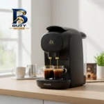 اسپرسو ساز خانگی ۰.۸ لیتری فیلیپس مدل Lor Barista Sublime LM۹۰۱۲، تمام اتوماتیک با مصرف کپسول قهوه، مناسب تهیه اسپرسو، ریسترتو، لانگو و امریکانو، دارای دو عدد نازل قهوه اصل