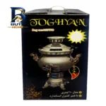 سماور گازی طغیان مدل شکمی با ظرفیت 10 لیتر