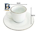 سرویس قهوه خوری ۱۲ پارچه تقدیس مدل گرد کد TA۱۰۰۳ اصل
