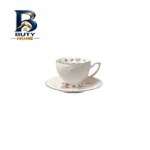 سرویس قهوه خوری ۱۲ پارچه ۶ نفره شاهین مدل Dantella B
