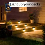 چراغ خورشیدی پارکی مدل Solar Deck بسته ۱۲ عددی