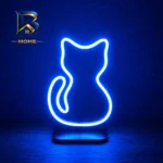 تابلو نئونی طرح گربه کد p۰۱ اصل