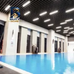 چراغ خطی ۴۰ وات بروکس مدل ضدآب با طراحی مستطیل