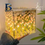 چراغ تزئینی با طرح دشت لاله