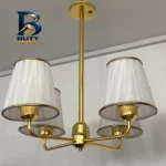 لوستر نورهام مدل کاج با 4 شعله