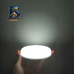 چراغ سقفی ال ای دی 15 وات شاهچراغ مدل فول لایت طرح توکار فنر متغیر