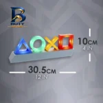 چراغ رومیزی طرح آیکون پلی استیشن 5 مدل Playstation Heritage
