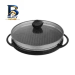تابه گریل چدن نالینو با در پیرکس و قابلیت