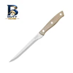 سرویس چاقو ۱۳ پارچه با تیغه استیل و دسته چوبی هپی کیچن مدل Stone Knife 13 و استند