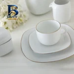 ست فنجان و نعلبکی ۱۲ پارچه چینی زرین ایران مدل کواترو ۸ زرین درجه عالی